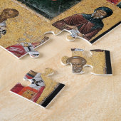 Theotokos en het icoon van het Christuskind Legpuzzel (Zijkant)