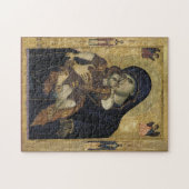 Theotokos en het Kind Christus Orthodoxe Icoon Legpuzzel (Horizontaal)