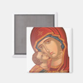 Theotokos Magnet1 Magneet (Voorkant / Achterkant)