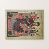 Theotokos met het Christuskind en het Engelenicoon Legpuzzel (Horizontaal)