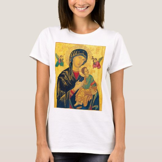 Theotokos van het Shirt voor permanente hulp van d (Voorkant)