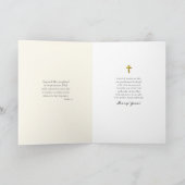 Theotokos van Vladimir Icon Orthodoxe Verjaardag K Bedankkaart (Binnen)