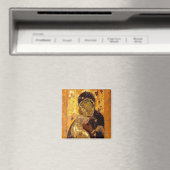Theotokos van Vladimir orthodox Christelijk icoon Magneet (Insitu (Vaatwasser))