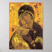 Theotokos van Vladimir Poster (Voorkant)