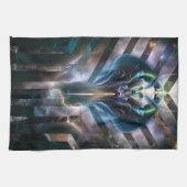 Thera Etheral Queen of Galaxy Kitchen Towel Theedoek (Horizontaal)