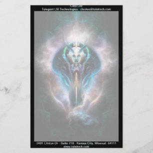 Thera The Etheral Queen Briefpapier