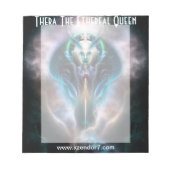 Thera The Etheral Queen Notitieblok (Voorkant)