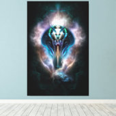 Thera The Etheral Queen Wrapped Canvas (Insitu (Houten vloer))