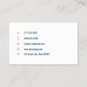  therapeut Cosmos Visitekaartje (Achterkant)