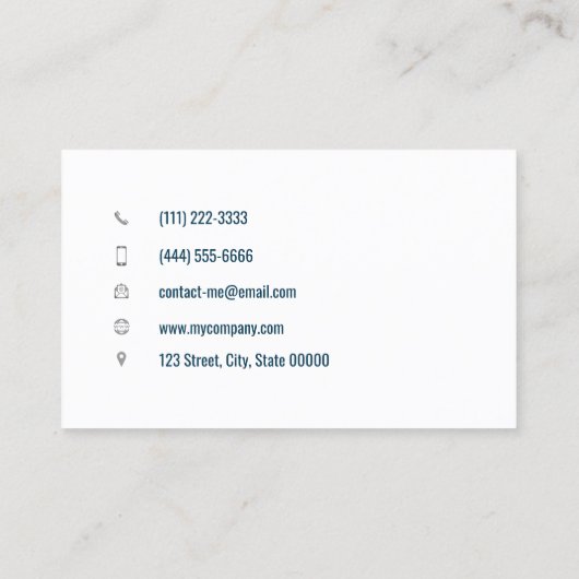 therapeut Cosmos Visitekaartje (Achterkant)