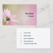  therapeut Cosmos Visitekaartje (Voorkant / Achterkant)