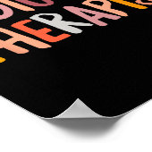 Therapeut Geestelijke Gezondheidstherapie Gedrag Poster (Hoek)