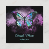 therapeut holograaf opa vierkante visitekaartje (Voorkant)