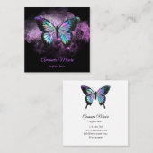 therapeut holograaf opa vierkante visitekaartje (Voorkant / Achterkant)