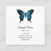 therapeut holografen squa , die een handjevol mann vierkante visitekaartje (Achterkant)