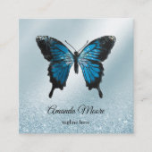 therapeut holografen squa , die een handjevol mann vierkante visitekaartje (Voorkant)