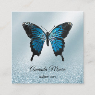 therapeut holografen squa , die een handjevol mann vierkante visitekaartje