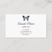 therapeut holografen squa , die een handjevol mann visitekaartje (Achterkant)