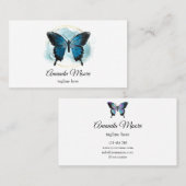 therapeut holografen squa , die een handjevol mann visitekaartje (Voorkant / Achterkant)