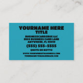 Therapeut Kleurrijk Visitekaartje (Achterkant)