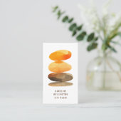 Therapeut Life Coach Moderne Waterverf QR Code Visitekaartje (Staand voorkant)