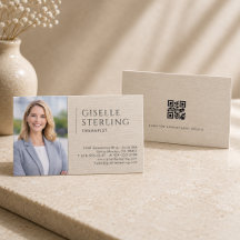 Therapeut Linen Foto QR Code