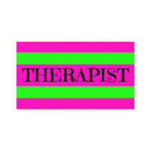 Therapeut Neon Green en Hot Pink