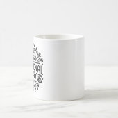 Therapeut op het werk koffiemok (Center)