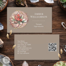 Therapeut Spa Succulente Yoga Genezing Wellness QR
