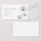 therapeut visitekaartje (Voorkant / Achterkant)