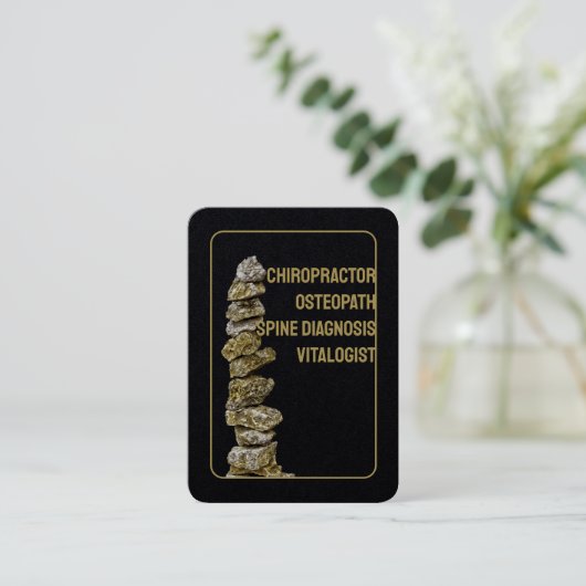 Therapeut - Visitekaartje (Staand voorkant)