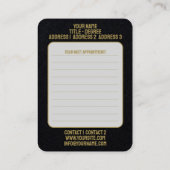 Therapeut - Visitekaartje (Achterkant)