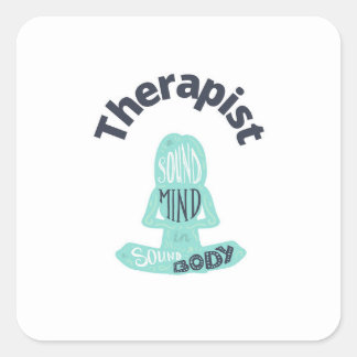 Therapeut Yoga Sticker