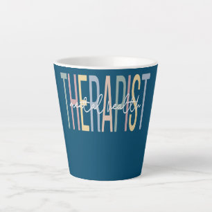 Therapeute Geestelijke Gezondheid Boho Geestelijke Latte Mok