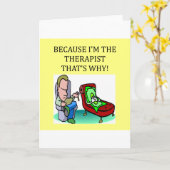 Therapeuten weten het beste kaart (Gele Bloem)