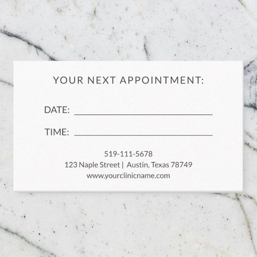 Therapeutenkaart Visitekaartje