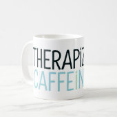 Therapeutisch & cafeïnehoudend koffiemok (Voorkant links)