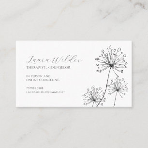 Therapeutisch Counselor Visitekaartje