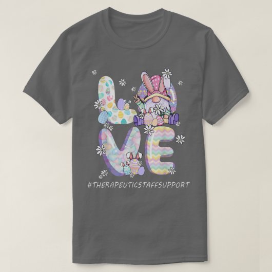 Therapeutische ondersteuning van personeel — Pasen T-shirt (Design voorkant)