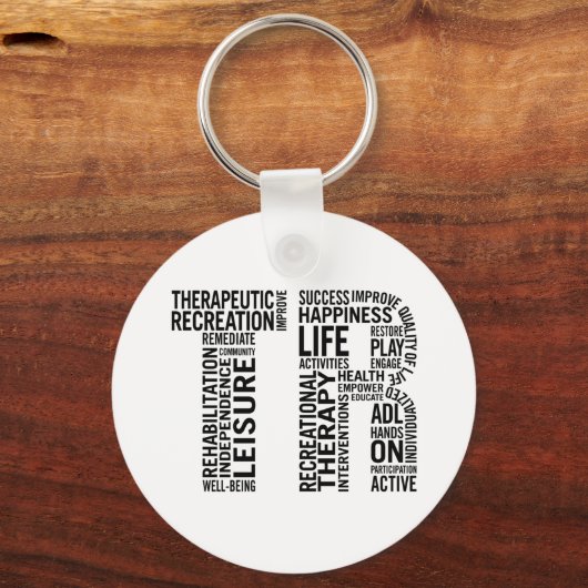 Therapeutische reactietherapie sleutelhanger (Voorkant)