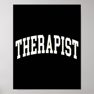 Therapeutische therapie counselor geestelijke gezo poster