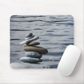 Therapeutische Zen Stenen, Zee Muismat (Met muis)