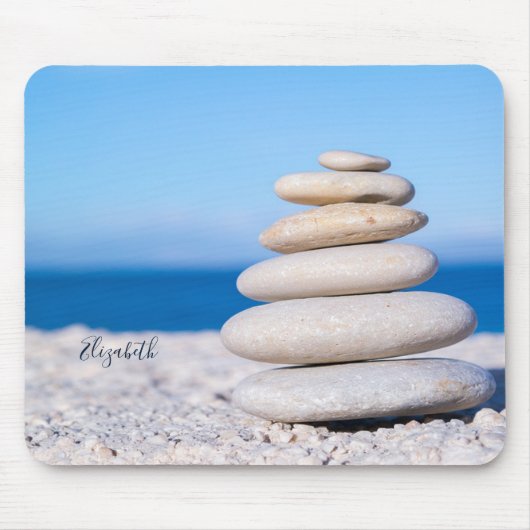 Therapeutische Zenstenen, Strand Muismat (Voorkant)