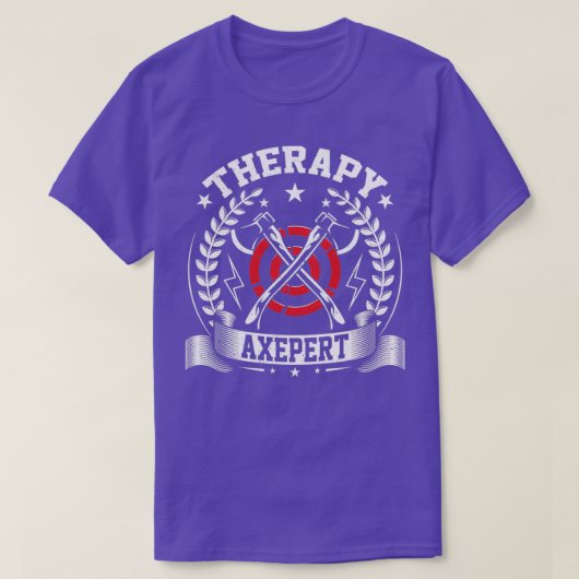 Therapie Axepert Funny Ax Throwing Throwers Ax Lov T-shirt (Design voorkant)