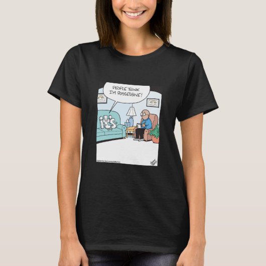 Therapie Bezitterig het T-shirt (Voorkant)