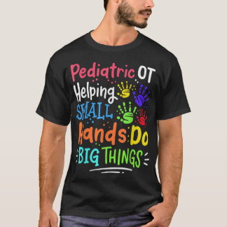 Therapie bij ingebruikneming bij kinderen t.o.v. t-shirt