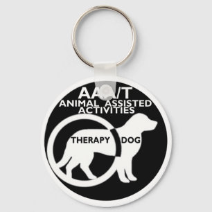 THERAPIE DOG DIERLIJKE BIJSTAND SLEUTELHANGER