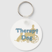 Therapie Dog Sleutelhanger (Voorkant)