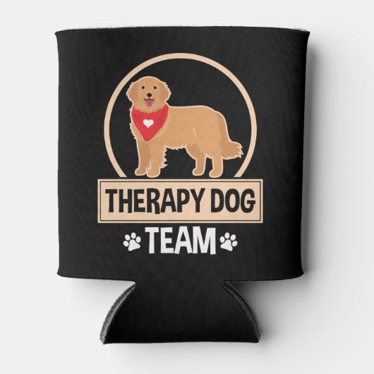 Therapie Dog Team Blikjeskoeler (Voorkant)