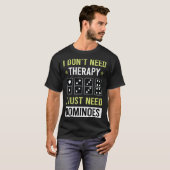 Therapie Domino's T-shirt (Voorkant volledig)